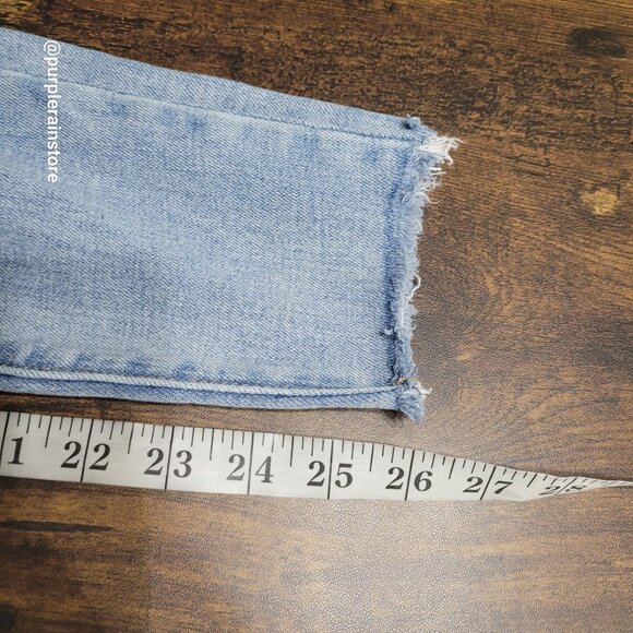American Eagle Jeans 0 S Jegging Low Rise Super Stretch Medium Light Wash Denim - Picture 11 of 14